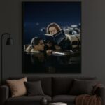 Titanic Scene Poster Jack and Rose on the Debris Movie Poster Wall Art Will you find salvation in the book?