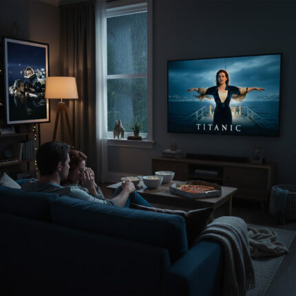 Titanic Poster Jack und Rose – Filmposter für die Kino Deko – Wird Sie die Lösung im Buch finden?