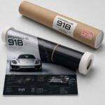 Porsche 918 Poster Sportwagen Wandbilder Deko für Autofans zum Einrahmen