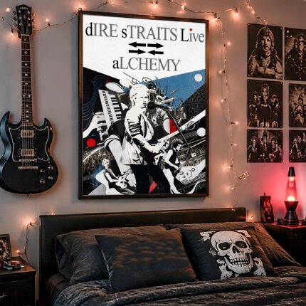 AC/DC – Black Ice World Tour (Columbus 2008) Poster – Konzertplakat als Kunstdruck