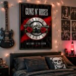AC/DC – Black Ice World Tour (Columbus 2008) Poster – Konzertplakat als Kunstdruck
