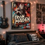 AC/DC – Black Ice World Tour (Columbus 2008) Poster – Konzertplakat als Kunstdruck