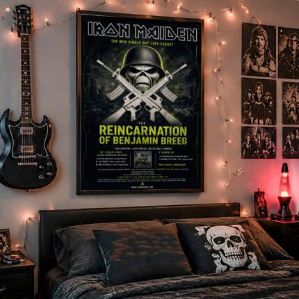 AC/DC – Black Ice World Tour (Columbus 2008) Poster – Konzertplakat als Kunstdruck