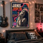 AC/DC – Black Ice World Tour (Columbus 2008) Poster – Konzertplakat als Kunstdruck