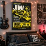 AC/DC – Black Ice World Tour (Columbus 2008) Poster – Konzertplakat als Kunstdruck