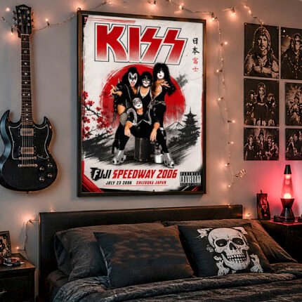 AC/DC – Black Ice World Tour (Columbus 2008) Poster – Konzertplakat als Kunstdruck