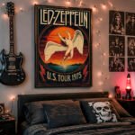 AC/DC – Black Ice World Tour (Columbus 2008) Poster – Konzertplakat als Kunstdruck