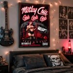 AC/DC – Black Ice World Tour (Columbus 2008) Poster – Konzertplakat als Kunstdruck
