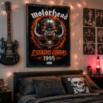 AC/DC – Black Ice World Tour (Columbus 2008) Poster – Konzertplakat als Kunstdruck