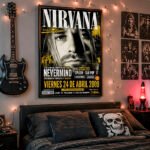 AC/DC – Black Ice World Tour (Columbus 2008) Poster – Konzertplakat als Kunstdruck