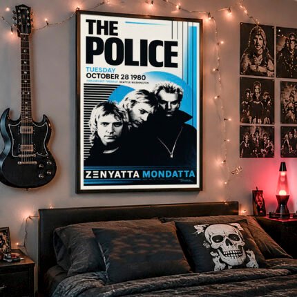 AC/DC – Black Ice World Tour (Columbus 2008) Poster – Konzertplakat als Kunstdruck