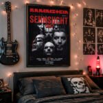 AC/DC – Black Ice World Tour (Columbus 2008) Poster – Konzertplakat als Kunstdruck