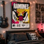 AC/DC – Black Ice World Tour (Columbus 2008) Poster – Konzertplakat als Kunstdruck