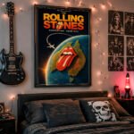 AC/DC – Black Ice World Tour (Columbus 2008) Poster – Konzertplakat als Kunstdruck