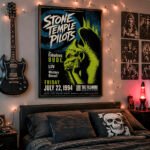 AC/DC – Black Ice World Tour (Columbus 2008) Poster – Konzertplakat als Kunstdruck
