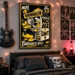 AC/DC – Black Ice World Tour (Columbus 2008) Poster – Konzertplakat als Kunstdruck