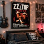 AC/DC – Black Ice World Tour (Columbus 2008) Poster – Konzertplakat als Kunstdruck