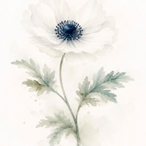Blaue Anemone