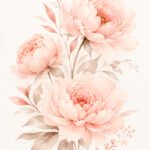 Rosa Pfingstrosen