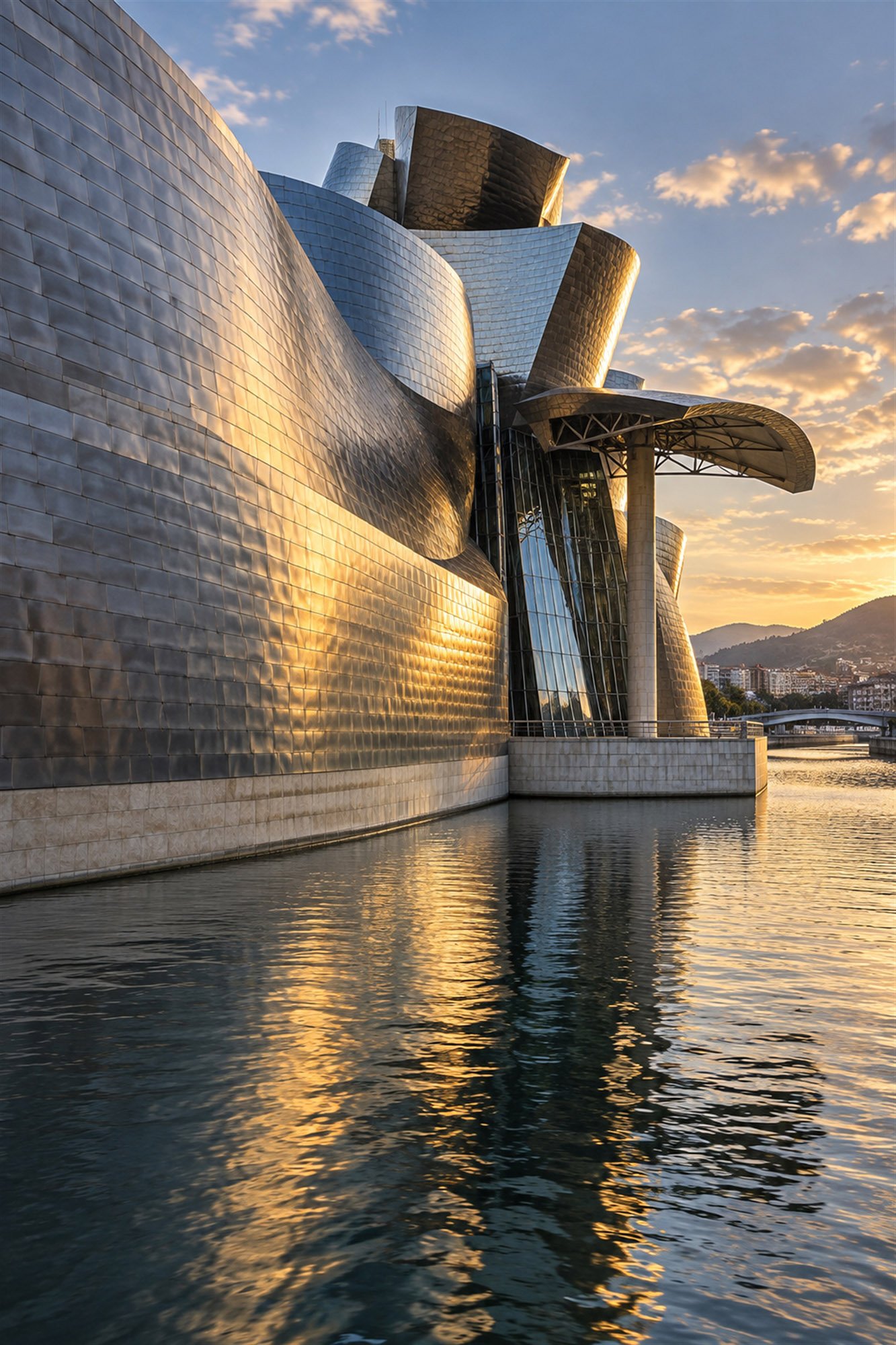 12_Guggenheim_Bilbao Guggenheim im Sonnenlicht – Bild 1