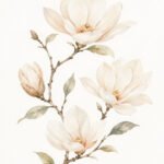 Magnolien im Frühlingslicht