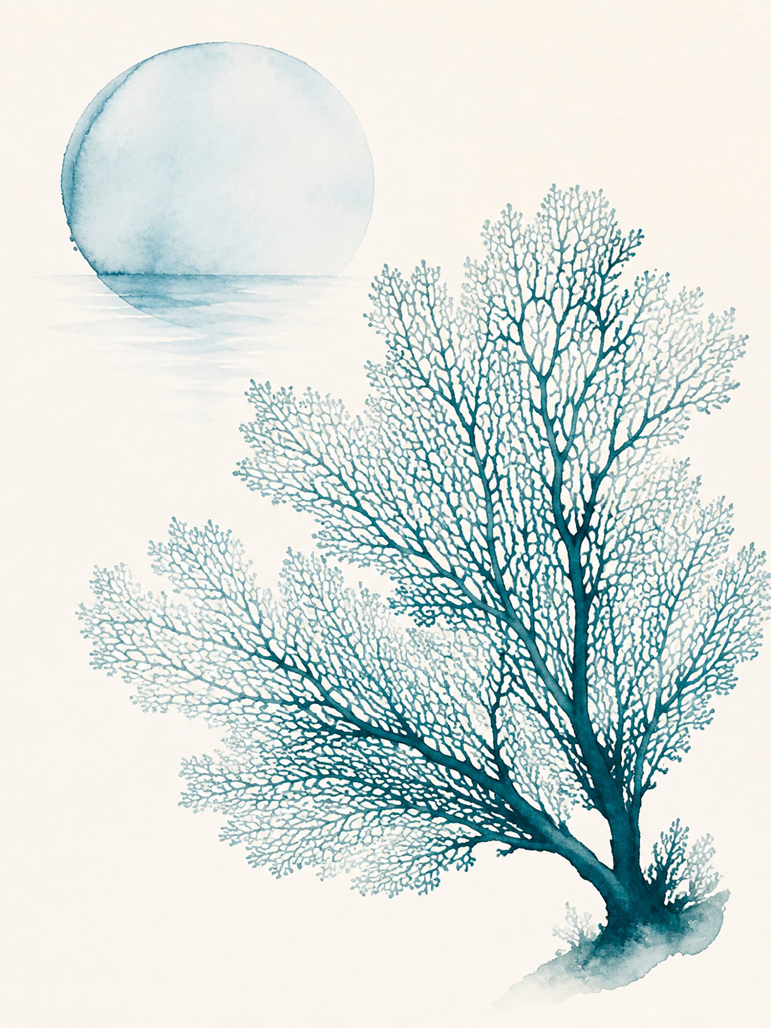 25-seefaecher Blauer Seefächer – Bild 1