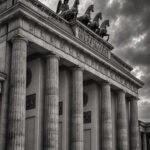 Brandenburger Tor im Abendlicht