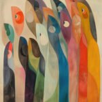 Bunte Gestalten