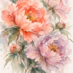 Blüten in Rosé