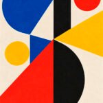 Geometrische Formen in Bewegung