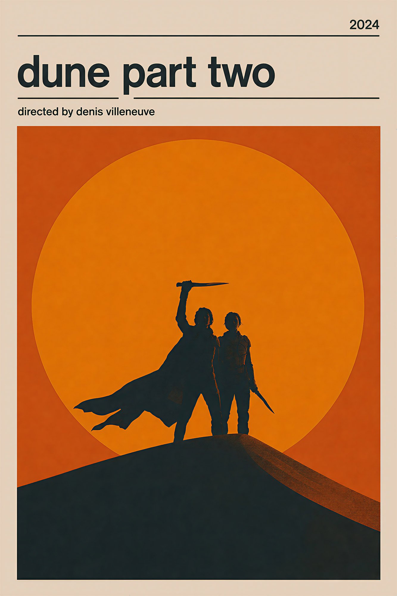 Dune 2 Wüste im Abendrot – Bild 1