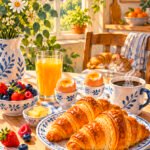 Gemütliches Morgenfrühstück