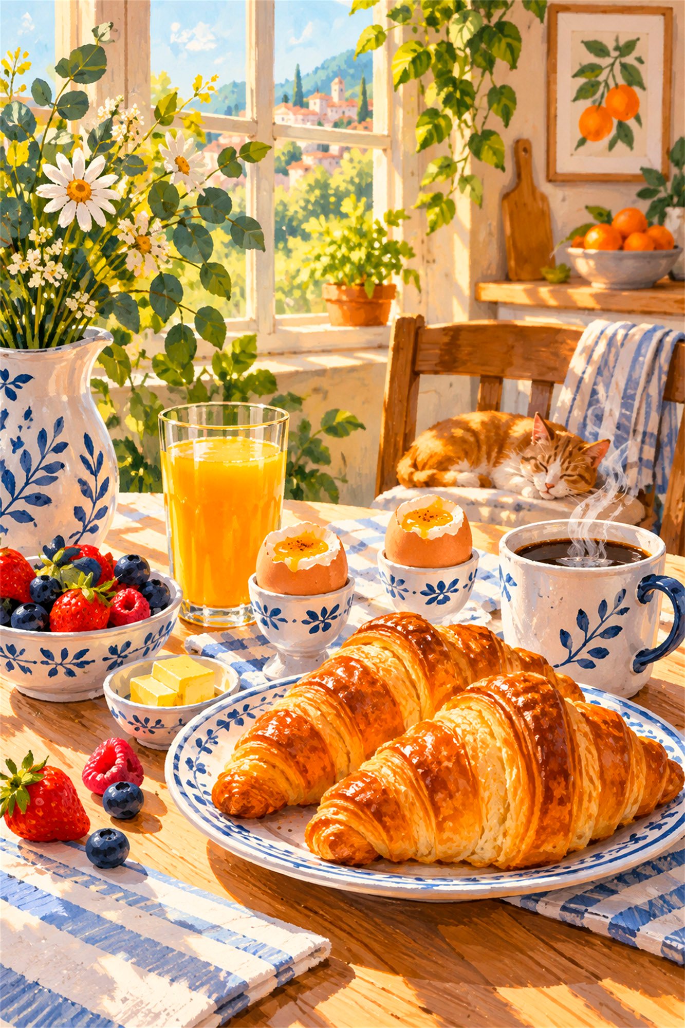 Fruehstueck Gemütliches Morgenfrühstück – Bild 1