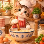 Kleine Chefkoch-Katze