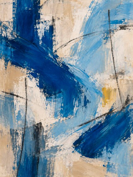 Blau und Gold – Motiv aus dem Kunstolymp-Katalog