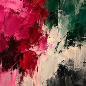 Magenta im Grünen
