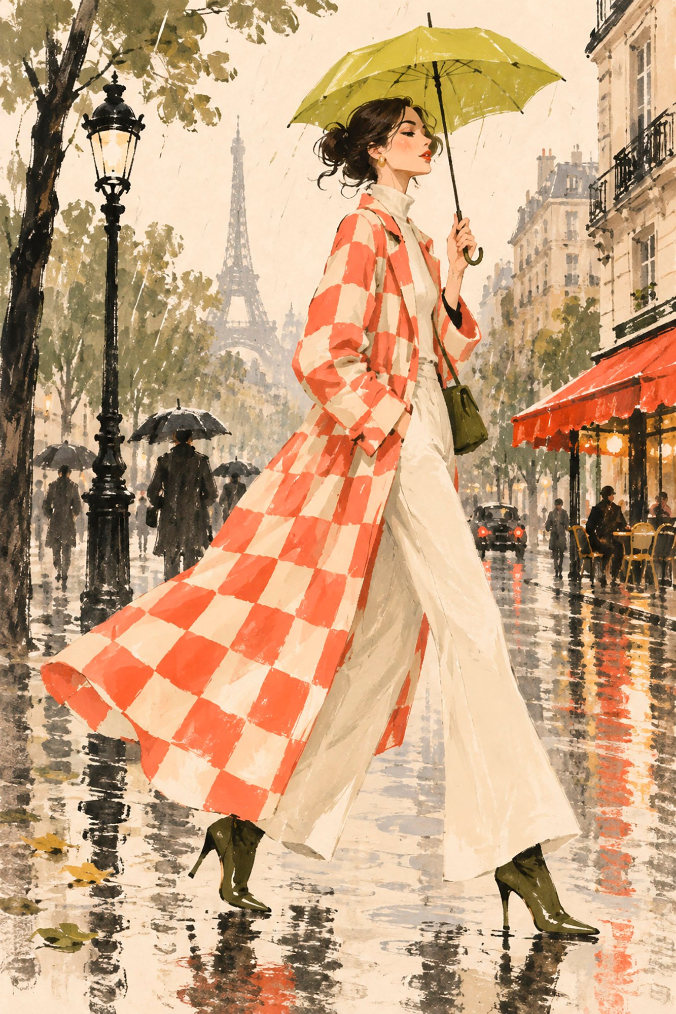 fashion-01-regenschirm Pariser Regen – Bild 1