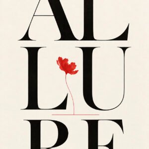 Allure mit roter Blüte