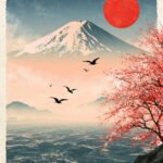 Kirschblüten am Fuji