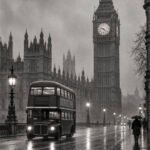 London im Regen