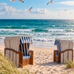 Strandkörbe an der Ostsee