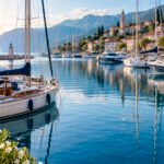 Yachthafen an der Adria