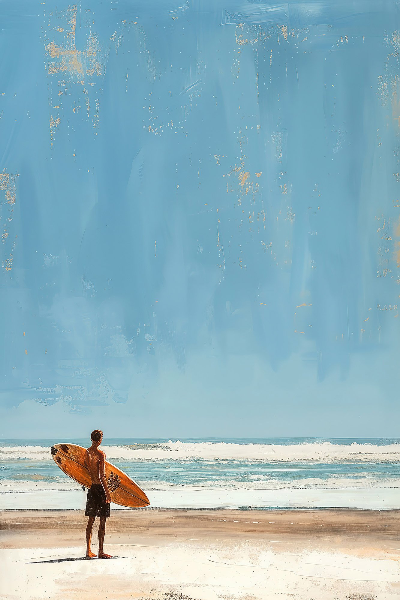 Maritime_18 Surfer am Ozean – Bild 1