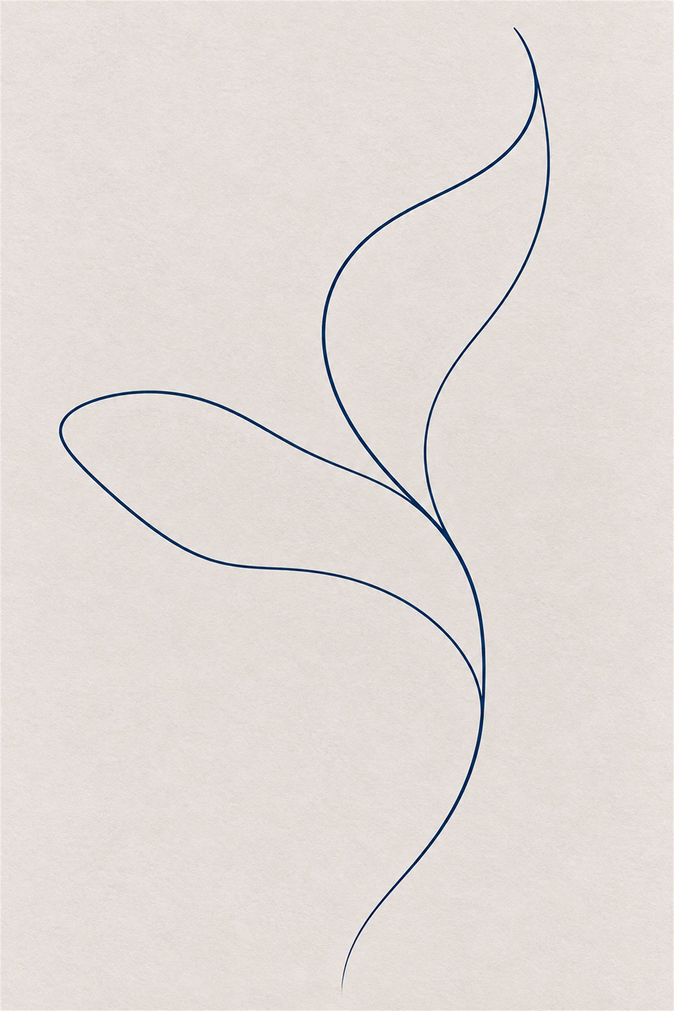 Minimalismus_05 Botanische Linienzeichnung – Bild 1