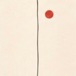 Linie und Roter Punkt