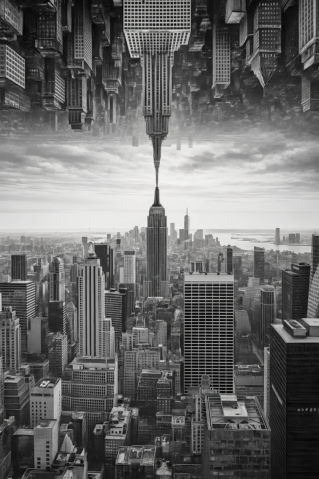 New York_Inverted 2_50x70 Zwischen zwei Skylines – Bild 1