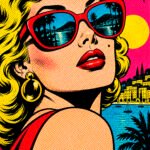 Sommer hinter Sonnenbrillen