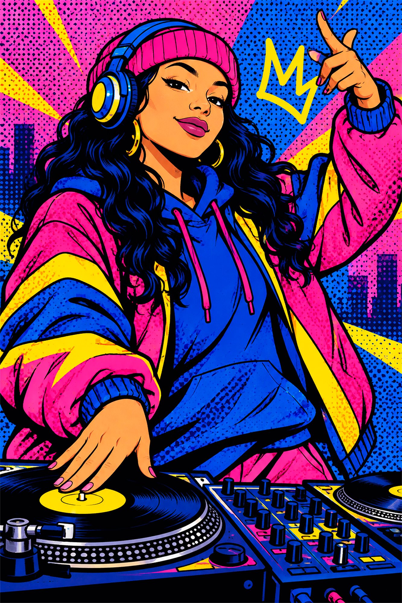 PopArt_19 Königin der Beats – Bild 1