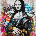 Mona Lisa im Farbrausch