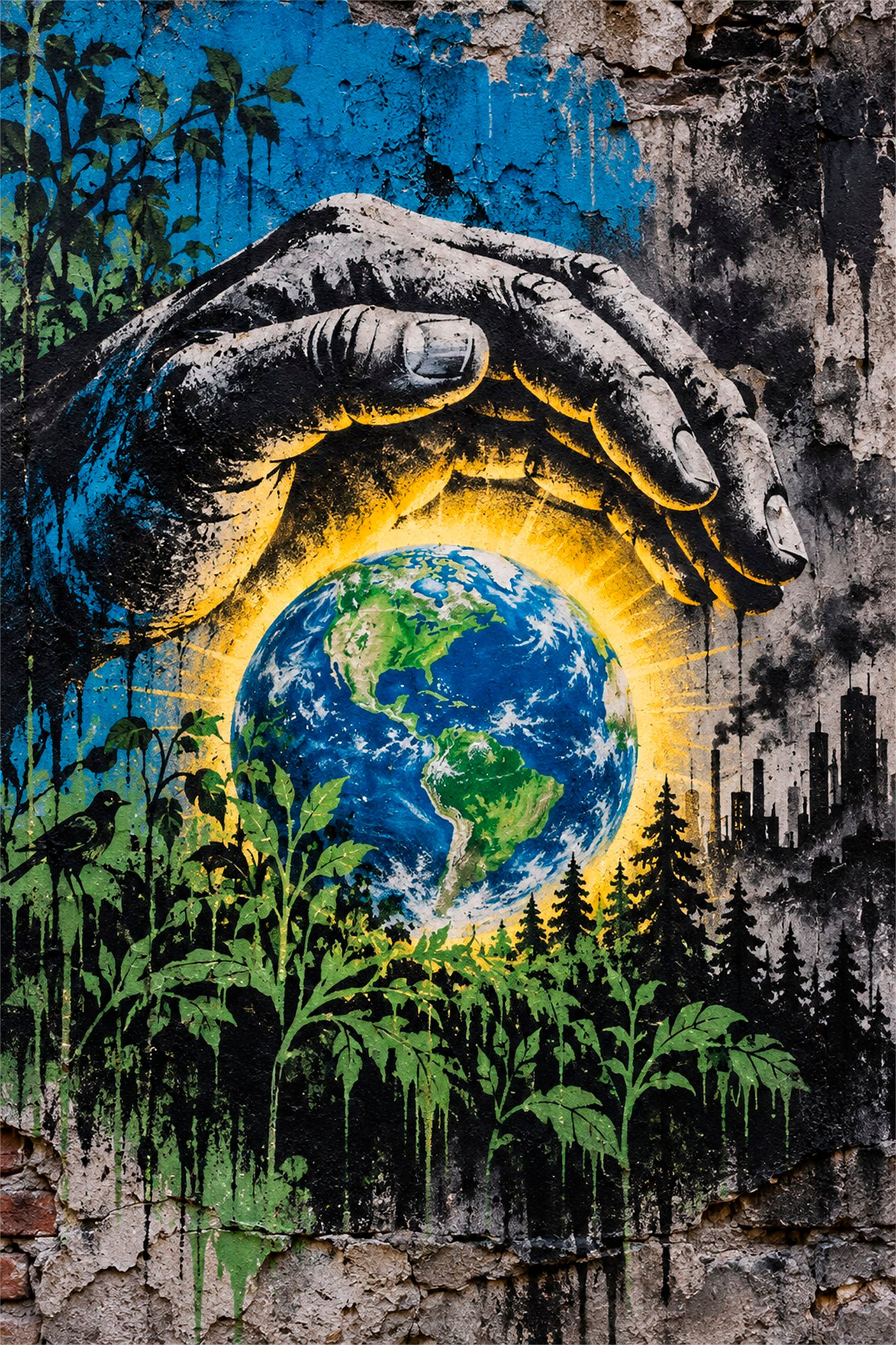 StreetArt_09 Unsere Erde bewahren – Bild 1